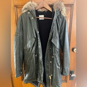 SAM Thinsulate Jacket with Real Fur Hood. Good condition! Will take offers.